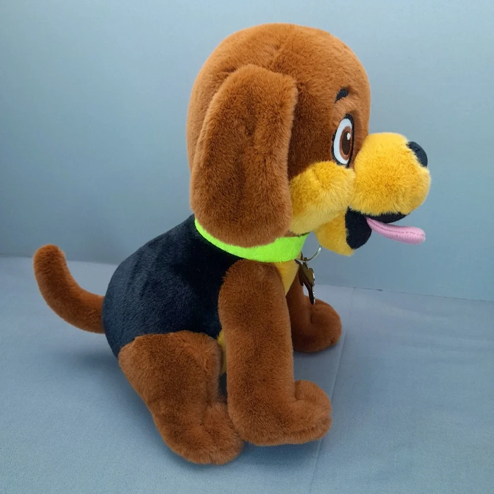 MascotWorks Hyperbound Kota the Dog Plush Brown Black Puppy Mascot 10 Inch